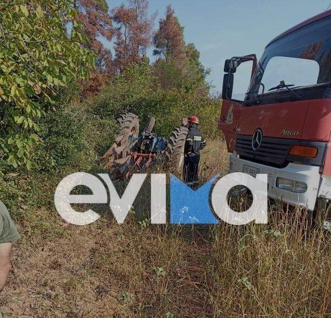 Εύβοια - Αγρότης καταπλακώθηκε από το τρακτέρ του