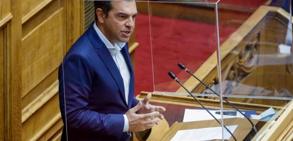 Αλέξης Τσίπρας – Ρύθμιση στη Βουλή για τη διασφάλιση της μισθωτής σχέσης εργασίας των διανομέων