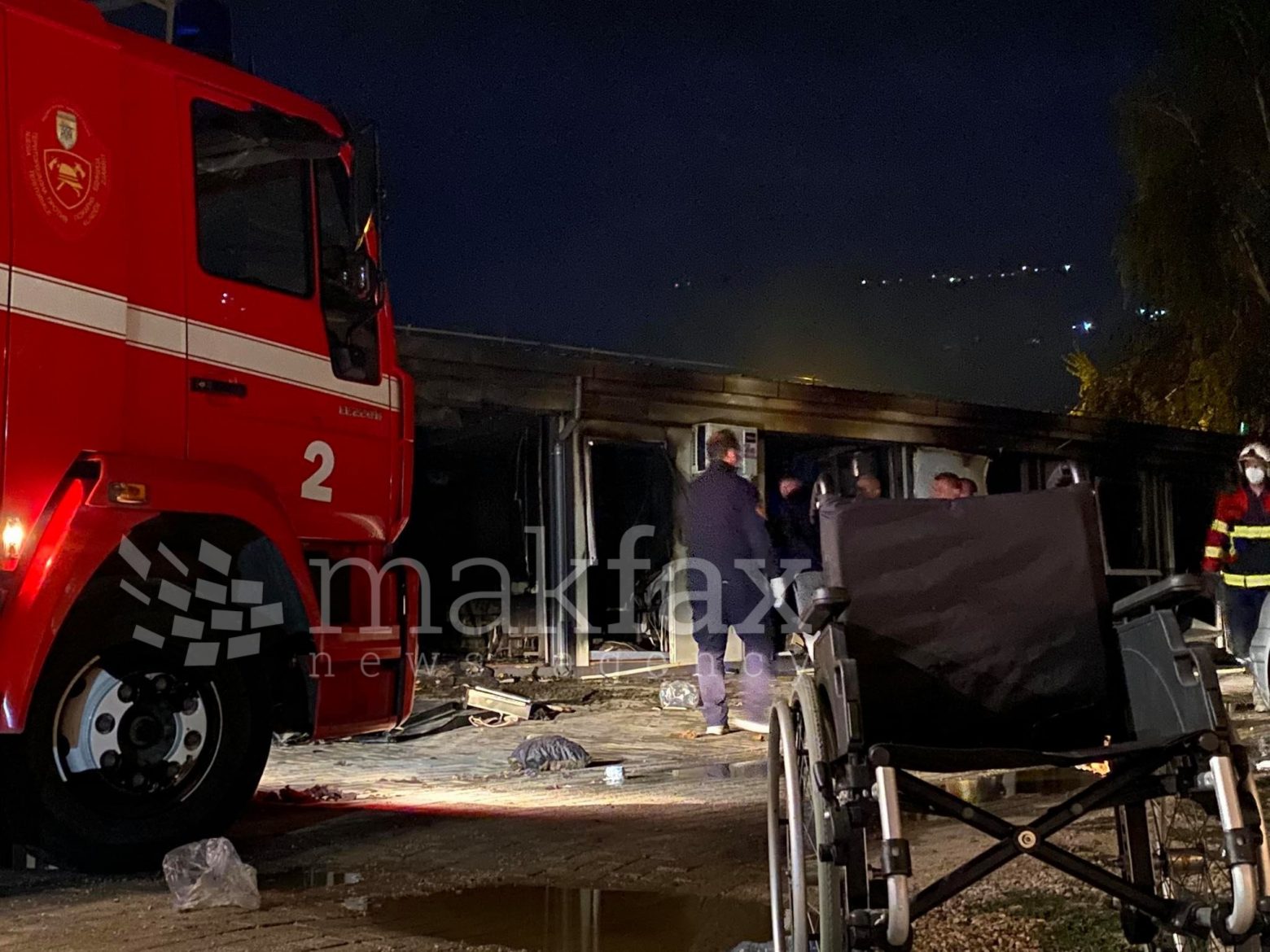Τραγωδία στη Β. Μακεδονία - Τουλάχιστον 10 νεκροί από πυρκαγιά σε προκάτ μονάδα COVID-19 (φρικτές εικόνες)