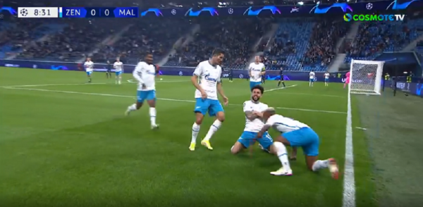 Ο Κλαουντίνιο έδωσε το προβάδισμα στη Ζενίτ