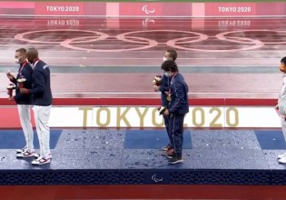 Παραολυμπιακοί Αγώνες – Η απονομή του χρυσού μεταλλίου στον Γκαβέλα