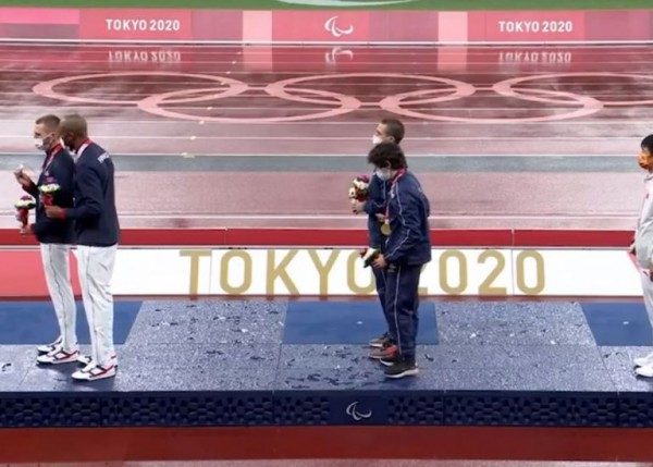 Παραολυμπιακοί Αγώνες – Η απονομή του χρυσού μεταλλίου στον Γκαβέλα