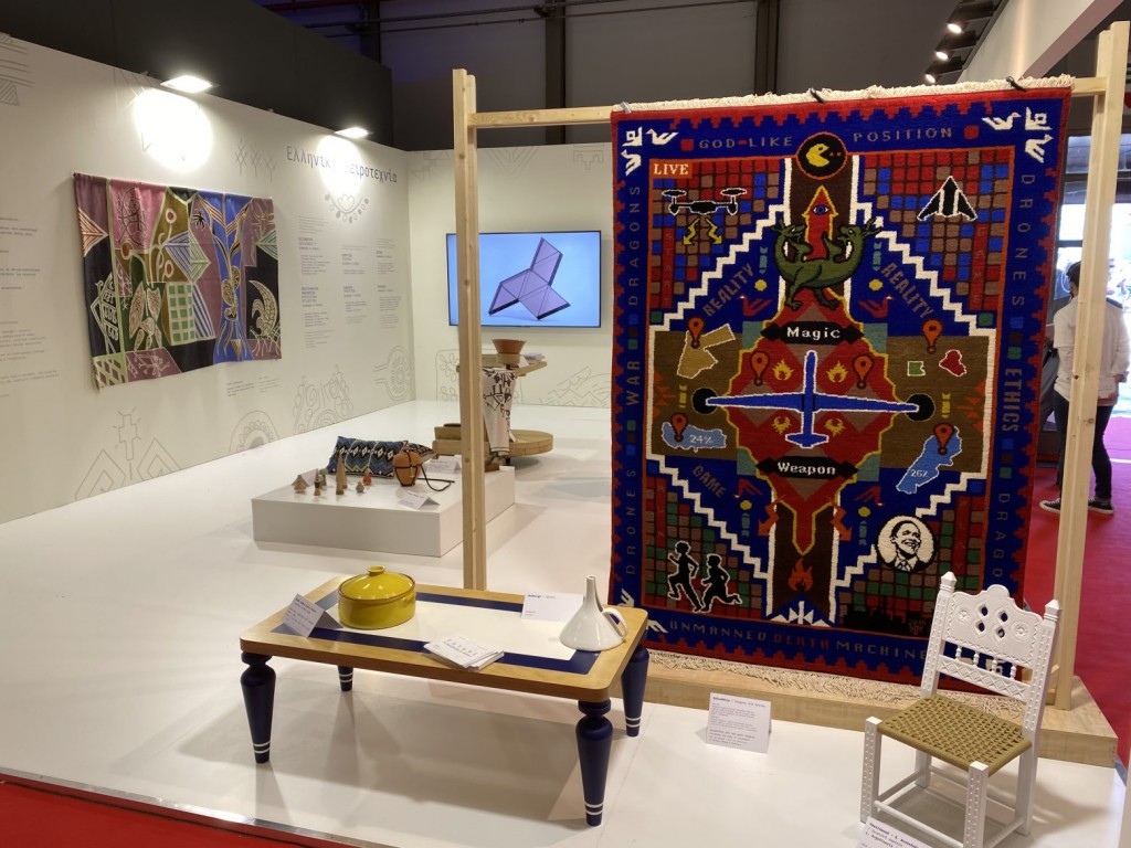 Το διαδραστικό περίπτερο του ΥΠΠΟ στη ΔΕΘ αναβιώνει την ελληνική χειροτεχνία