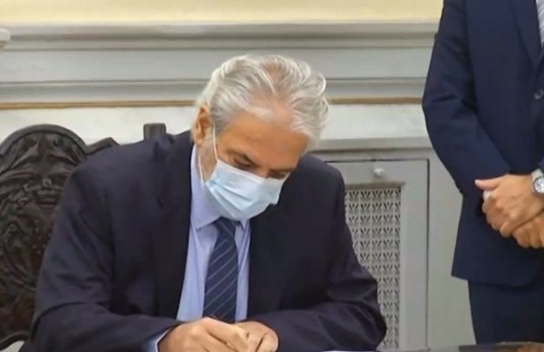 Ορκίστηκε η ηγεσία του νέου υπουργείου Κλιματικής Κρίσης και Πολιτικής Προστασίας