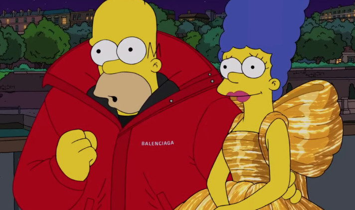 Όταν η οικογένεια Simpsons περπάτησε στην φετινή πασαρέλα του οίκου Balenciaga