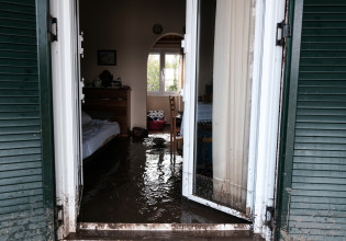 Κακοκαιρία «Αθηνά» – Σημαντικά προβλήματα σε Βόρεια Εύβοια και Πήλιο με 700 χιλιοστά βροχής