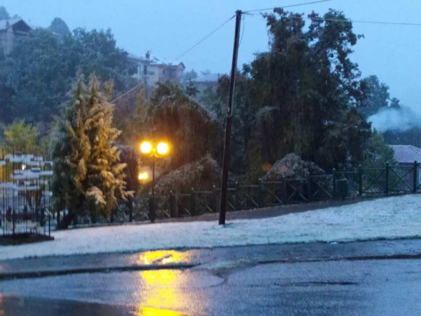 Western Macedonia: First snow of the season falls 2