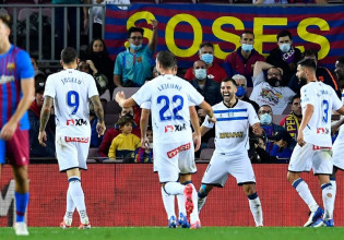 Αδιόρθωτη Μπαρτσελόνα (1-1)