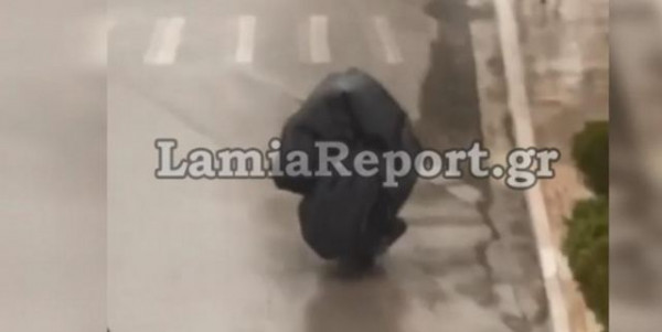 Λαμία – Ο «Μπάλλος» ανάγκασε τον… Μπάτμαν να βγει στους δρόμους