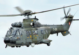 «Μπάλλος» – Super Puma σπεύδει στην Κέρκυρα για απεγκλωβισμό πολιτών
