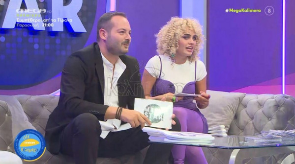 H κάμερα του MEGA Kαλημέρα «τρύπωσε» στα γυρίσματα του MEGA STAR