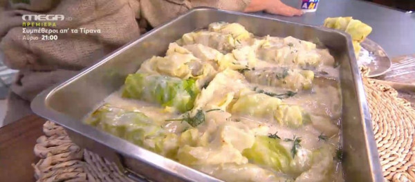 Μυστικά για τους πιο νόστιμους λαχανοντολμάδες από τον Τίμο Ζαχαράτο