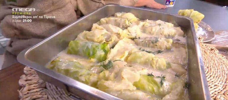 Μυστικά για τους πιο νόστιμους λαχανοντολμάδες από τον Τίμο Ζαχαράτο