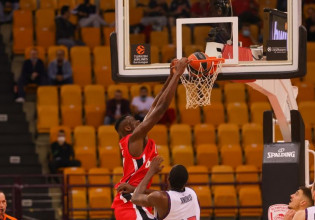 Ολυμπιακός – Μπασκόνια 75-50 – Σαρώνει ο Θρύλος της νέας εποχής