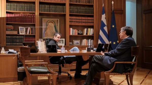 Mounting concerns in PM’s office over epidemic, constant contact with Tsiodras