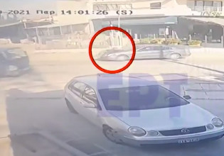 Μενίδι – Συγκλονιστικές εικόνες από τη ληστεία – Η γυναίκα κρεμόταν από το καπό