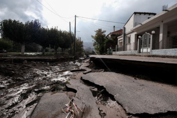 Κακοκαιρία «Αθηνά» –  Οι ζημιές που άφησε πίσω της – Βιβλική καταστροφή στην Εύβοια
