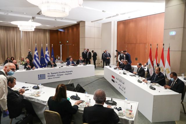 Τριμερής Ελλάδας – Κύπρου – Αιγύπτου – Τι αναφέρει η κοινή διακήρυξη των τριών ηγετών