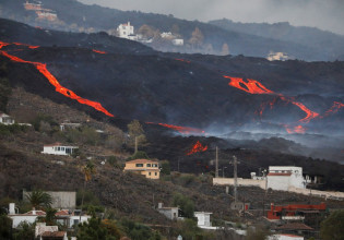 Λα Πάλμα – Θα επιχειρήσουν να απεγκλωβίσουν σκυλιά – «Φυλακίστηκαν» από τη λάβα του ηφαιστείου