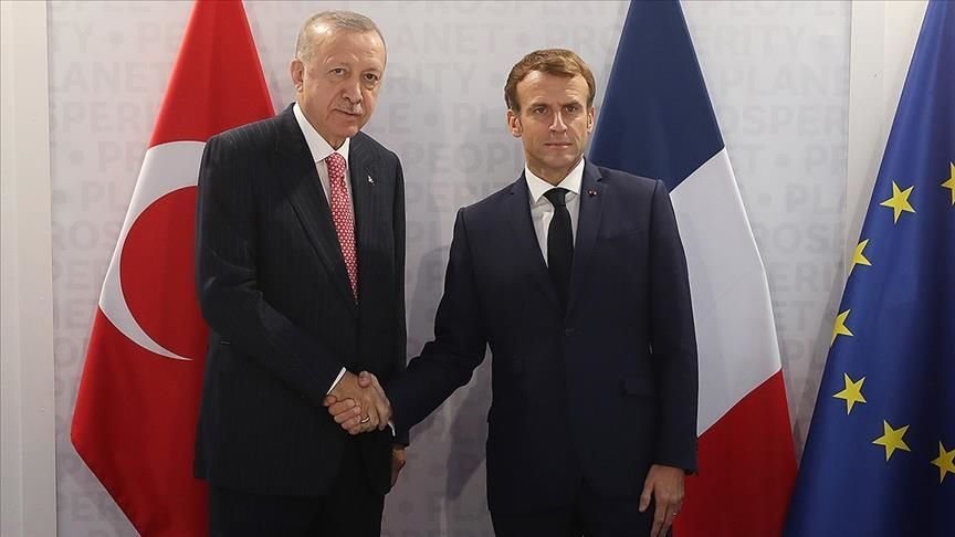 After longstanding bilateral tensions Macron, Erdogan discuss Libya on sidelines of G20 summit