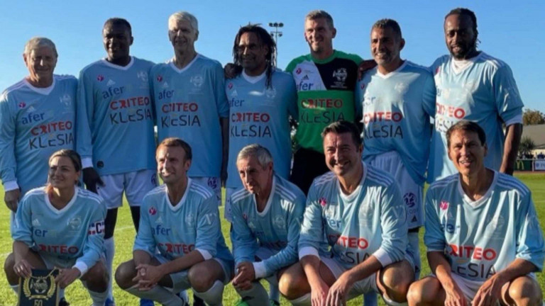 Κριστιάν Καρεμπέ – Έπαιξε ποδόσφαιρο με τον Μακρόν – Σκόραρε ο Γάλλος πρόεδρος