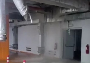 Κακοκαιρία «Μπάλλος» – Μεγάλες καταστροφές στο Κέντρο Πολιτισμού «Ελληνικός Κόσμος»