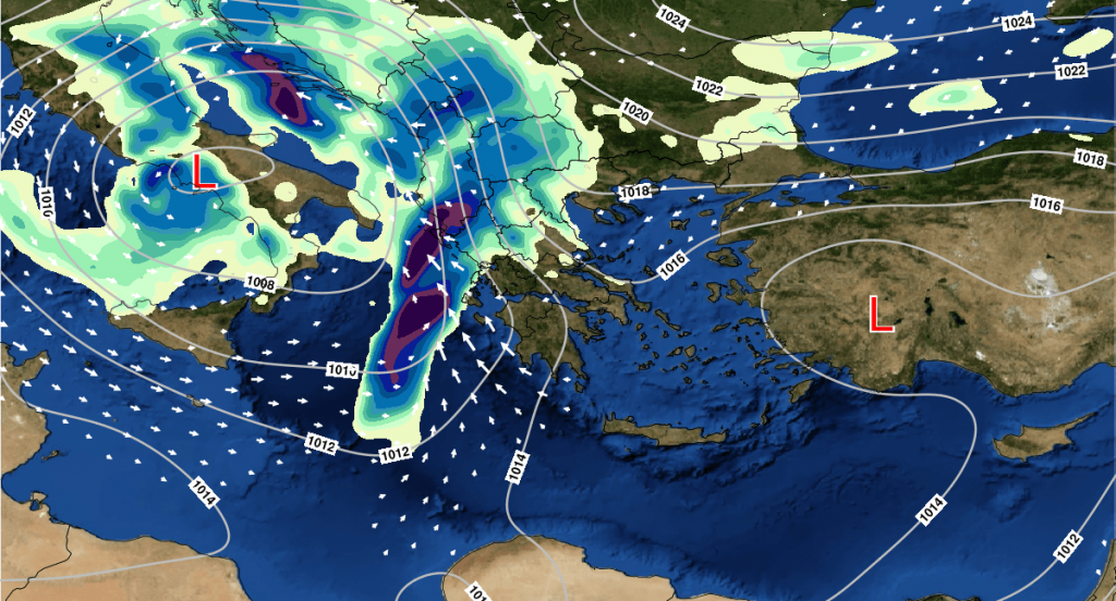 Κακοκαιρία – Η «Αθηνά» έπληξε Κέρκυρα, Ζάκυνθο και Ήπειρο – Πού θα «χτυπήσει» σήμερα