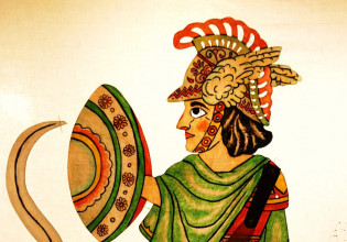 Αναπάντεχη συνομιλία ελληνών ηρώων στο Καφέ του Αρχαιολογικού Μουσείου από τον Χρήστο Στανίση