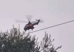 Κακοκαιρία «Μπάλλος» – Εγκλωβίστηκαν δεκάδες κάτοικοι στην Κέρκυρα – Απεγκλωβισμοί με Super Puma