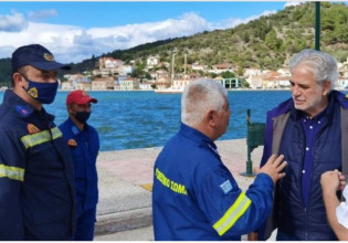 Στυλιανίδης – Αυτοψία στην Ιθάκη μετά τις καταστροφικές πλημμύρες – «Οι αποφάσεις του δημάρχου έσωσαν ζωές»