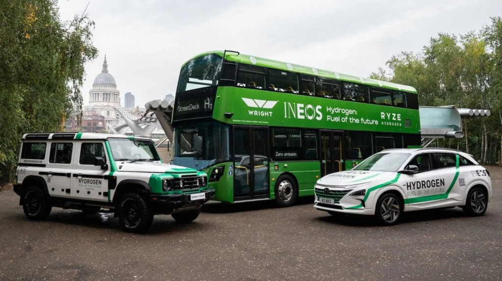 To σκληροτράχηλο Ineos Grenadier ασπάζεται το υδρογόνο