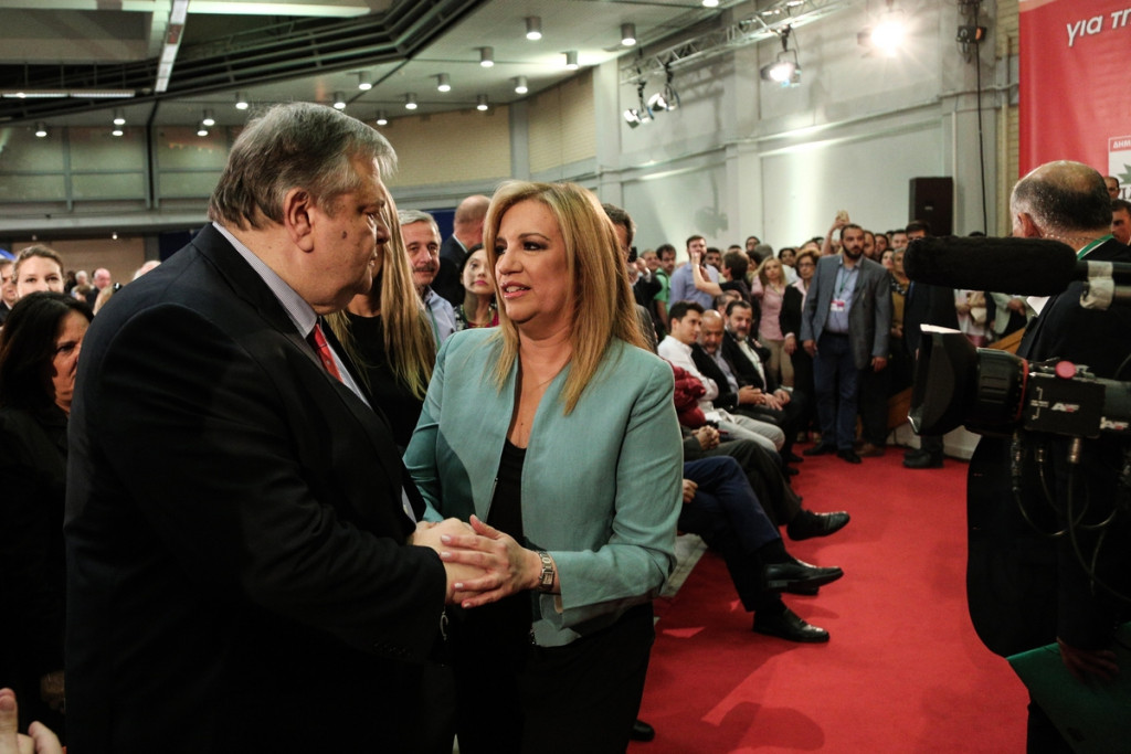 Φώφη Γεννηματά – Η συλλυπητήρια δήλωση του Ευάγγελου Βενιζέλου