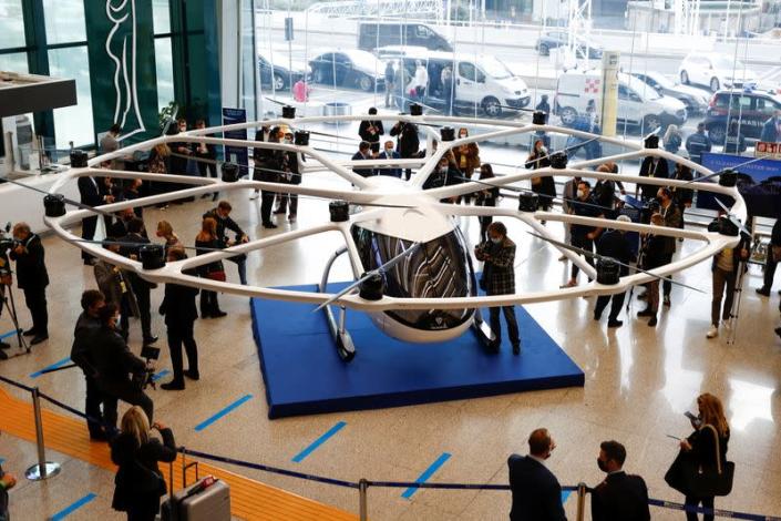 Ιπτάμενα ταξί ετοιμάζεται να υποδεχτεί το αεροδρόμιο της Ρώμης