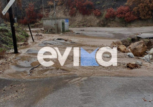 Η Εύβοια δοκιμάζεται ξανά – Η «Αθηνά» προκάλεσε μεγάλες καταστροφές