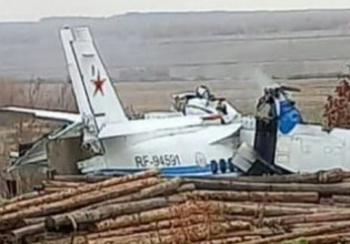 Πολύνεκρη τραγωδία στη Ρωσία – Σοκαριστικές εικόνες από τη συντριβή του αεροσκάφους