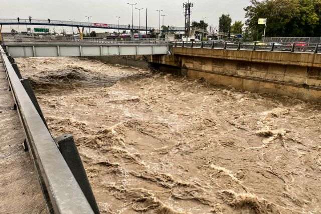 Severe weather front “Ballos” – Kifissos and Poseidonos Avenues opened – Normal traffic