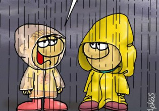 Ο Αρκάς σχολιάζει τον καιρό – Η απολαυστική καλημέρα