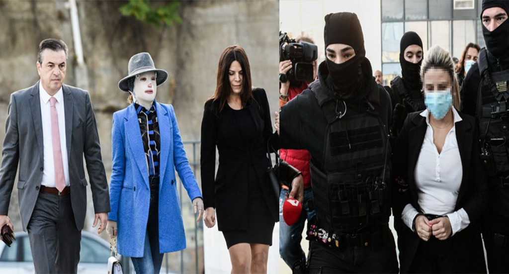 Επίθεση με βιτριόλι – Η ώρα του εισαγγελέα για την Εφη – Εφτασε στο δικαστήριο η Ιωάννα