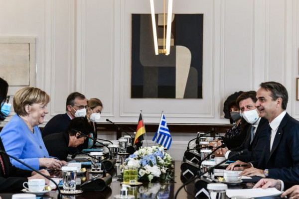 Δείτε live τις κοινές δηλώσεις Μητσοτάκη – Μέρκελ