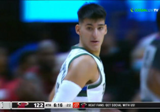 Τα highlights του Γιάννη με τους Χιτ και οι 8 πόντοι του Καλαϊτζάκη