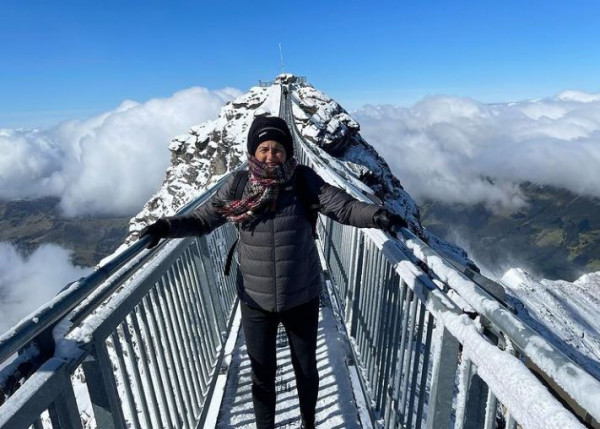 Άλκηστις Πρωτοψάλτη – Έκανε παραπέντε στην Ελβετία και ανέβασε βίντεο που κόβει την ανάσα