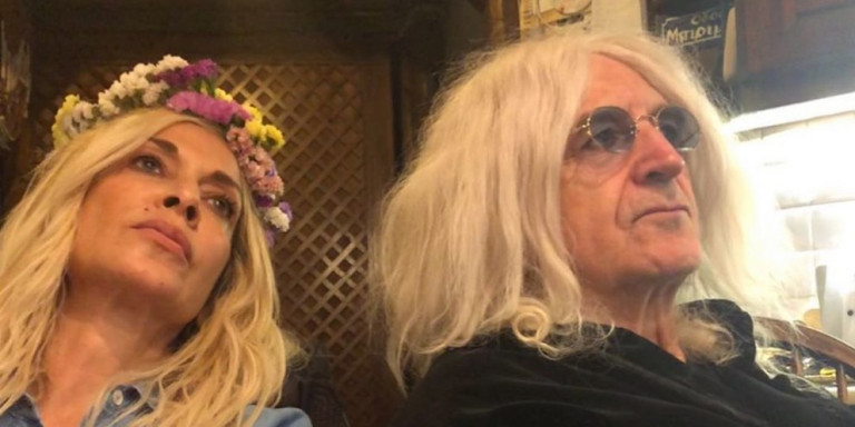 Άννα Βίσση – Όταν εκείνη φορούσε Versace και ο Καρβέλας… λαδωμένο παντελόνι