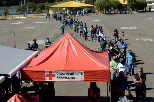Κοροναϊός – Θλιβερό ρεκόρ για τη Βραζιλία – Ξεπέρασαν τους 600.000 οι θάνατοι