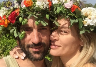 Ζέτα Δούκα – Φωτογραφικό flash back στην σχέση της με τον Μιχάλη Χατζηαντωνά