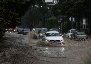 Κλειστοί δρόμοι – Πού έχει διακοπεί η κυκλοφορία στην Αττική εξαιτίας της κακοκαιρίας