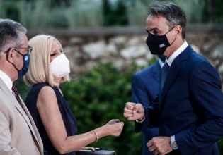 Κυριάκος Μητσοτάκης – Επισκέφτηκε την Φώφη Γεννηματά στον Ευαγγελισμό