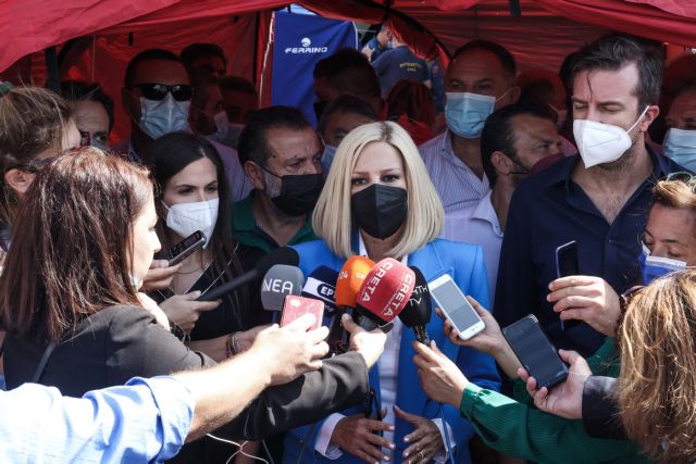 Γεννηματά – Πρέπει να «τρέξουν» τα αντιπλημμυρικά έργα στην Εύβοια και τις πυρόπληκτες περιοχές