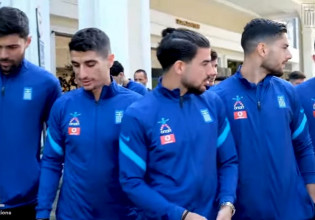 Το χαλάρωμα των Ελλήνων διεθνών στο Μπατούμι