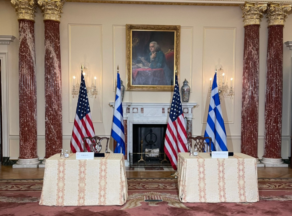 Δείτε live τις δηλώσεις Δένδια και Μπλίνκεν για την υπογραφή της αμυντικής συμφωνίας Ελλάδας - ΗΠΑ