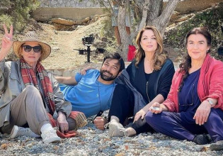 Το «Τι λες τώρα!» στα παρασκήνια των γυρισμάτων της «Γης της Ελιάς»